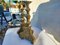 Art Nouveau Brass Candleholders, 1890s, Set of 2 2