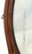 Georgian Mahogany Bowfront Dressing Table Mirror, 1790s 5