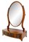 Georgian Mahogany Bowfront Dressing Table Mirror, 1790s 1