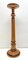 French Faux Burl Painted Wooden Pedestal Plant Stand, 1940s 11