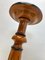 French Faux Burl Painted Wooden Pedestal Plant Stand, 1940s 6