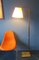 Verstellbare Dänische Stehlampe aus Messing, 1960er 4
