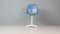 Silla La Fonda de fibra de vidrio en azul de Charles & Ray Eames para Herman Miller, 1960, Imagen 2