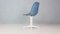 Silla La Fonda de fibra de vidrio en azul de Charles & Ray Eames para Herman Miller, 1960, Imagen 7