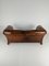 Antikes Patina Schafsleder Sofa, 1920er 13