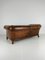 Antikes Patina Schafsleder Sofa, 1920er 11