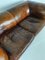 Antikes Patina Schafsleder Sofa, 1920er 4