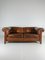 Antikes Patina Schafsleder Sofa, 1920er 1