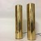 Italienische Messing Lampen im Stil von Gaetano Sciolari, 1980er, 2er Set 1