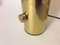 Lampade in ottone nello stile di Gaetano Sciolari, Italia, anni '80, set di 2, Immagine 6