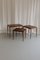 Modern Danish Rosewood Nesting Tables by Johannes Andersen for CFC, 1960s, Set of 3, Image 16