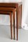 Modern Danish Rosewood Nesting Tables by Johannes Andersen for CFC, 1960s, Set of 3, Image 5