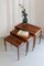 Modern Danish Rosewood Nesting Tables by Johannes Andersen for CFC, 1960s, Set of 3, Image 19