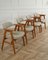 Modell 42 Esszimmerstühle aus Teak von Erik Kirkegaard für Høng Stolefabrik, Dänemark, 1950er, 4er Set 10