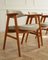 Chaises de Salle à Manger Modèle 42 en Teck par Erik Kirkegaard pour Høng Stolefabrik, Danemark, 1950s, Set de 4 12