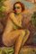 Antonio Feltrinelli, Seated Nude, Oil on Canvas, 1930s 2