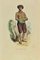 Auguste Wahlen, Indoustan, Man of the people, Lithograph, 1844 1