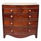 Regency Mahogany Miniature Bowfront Chest, 1830, Image 1