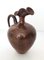 Kleine Vintage Kannenvase aus Kupfer mit Prägung, Egidio Casagrande zugeschrieben, 1950er 6