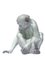 Mono Art Déco de porcelana de Gebrüder Heubach, Alemania, 1920, Imagen 3