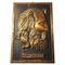 Basrelief aus gehämmertem Kupfer mit Poseidon-Kopf Exquisite Details, 1950er 1