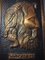 Basrelief aus gehämmertem Kupfer mit Poseidon-Kopf Exquisite Details, 1950er 4