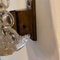Single Leaf Sconce in Pulegoso Glass with Gold Accents attributed to Barovier & Toso, 1950s, Image 16