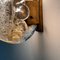 Single Leaf Sconce in Pulegoso Glass with Gold Accents attributed to Barovier & Toso, 1950s, Image 6