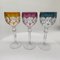 Wine Glasses in Lead Crystal attributed to Hofbauer Crystal, Baviera, Germany, 1970s, Set of 6 7