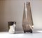 Minimalistische Karaffe aus Rauchglas & Edelstahl von Georg Jensen, 1990er 2