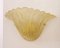 Vintage Italian Goldish Murano Glass Wall Sconces with Grit, 1990s, Set of 2, Image 11