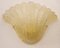 Vintage Italian Goldish Murano Glass Wall Sconces with Grit, 1990s, Set of 2, Image 7