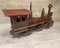 Vintage Modelleisenbahn aus Holz 4