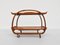 Italian Rationalism Serving Table with Removable Tray by Giuseppe Pagano, Italy, 1930s, Image 1