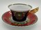 Le Roi Soleil Tea Cup and Saucer by Versace for Rosenthal, 2017, Set of 2 1