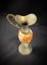 Small Marbled Onyx and Pewter Jug Vase, 1950s 2