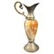 Small Marbled Onyx and Pewter Jug Vase, 1950s 1