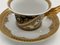 I Love Baroque Tea Cup and Saucer by Versace for Rosenthal, 2017, Set of 2 4