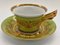 Green Floralia Tea Cup and Saucer by Versace for Rosenthal, 2017, Set of 2 1