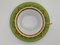 Green Floralia Tea Cup and Saucer by Versace for Rosenthal, 2017, Set of 2 4