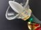 Ducale Hand Blown Red and Green Murano Glass Sconce by VeArt, 1970 11