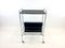Vintage German Mini Bar Cart with Magazine Rack from Voss, 1970s 1