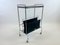 Vintage German Mini Bar Cart with Magazine Rack from Voss, 1970s 2