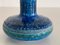 Collectors Vase in Rimini Blu Design by Aldo Londi for Bitossi, 1970s 3