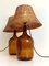 Lampade da tavolo Mid-Century in vimini, anni '50, set di 2, Immagine 8