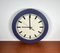 Vintage Italian Postmodern Wall Clock from Junghans, 1980s 2