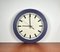 Vintage Italian Postmodern Wall Clock from Junghans, 1980s 1