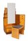 Art Deco Karelian Birch Dressing Table & Stool, 1930s 1