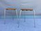 Tabouret vintage di Arne Jacobsen, 1954, set di 2, Immagine 5