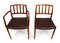 Vintage Model 83 Rosewood Dining Chairs by Niel Otto Møller, Set of 8 3